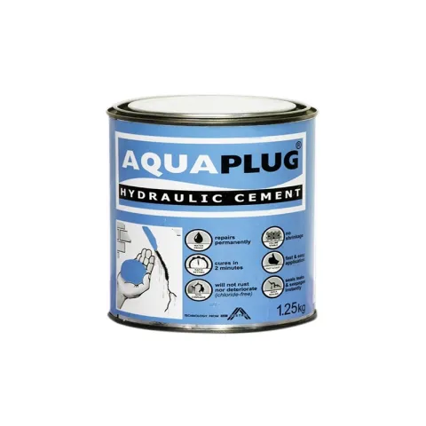 AQUAPLUG HYDRAULIC CEMENT AQUAPLUG WHITE HYDROLIC COMPUND