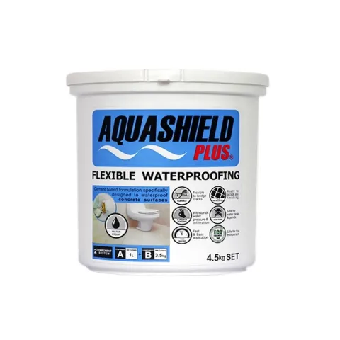 ABC WATERPROOFING AQUASHIELD CLEAR CEMENT/POLYMER