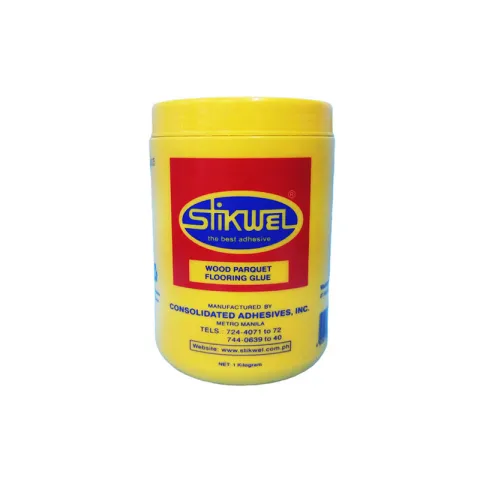 STIKWEL GLUE WOOD PARQUET YELLOW SOLVENT VINYL STANDARD