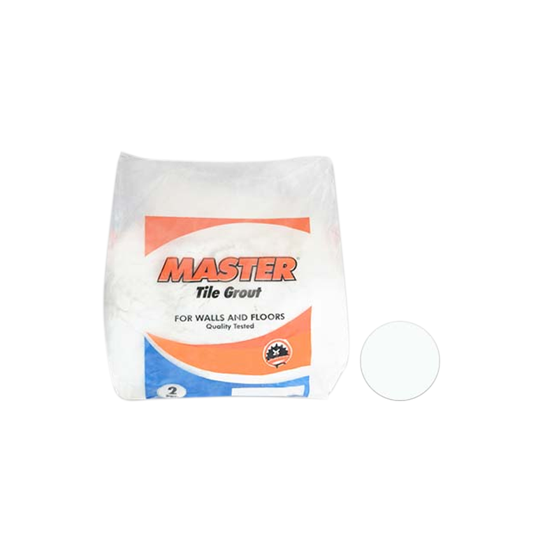 MASTER TILE GROUT 1 WHITE CEMENT/POLYMER/CHEMICAL/COLORING PIGMENT W ...