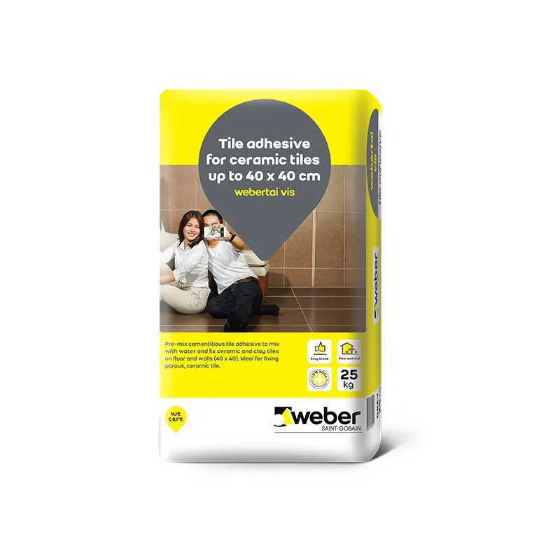 WEBER TILE ADHESIVE TAI VIS YELLOW