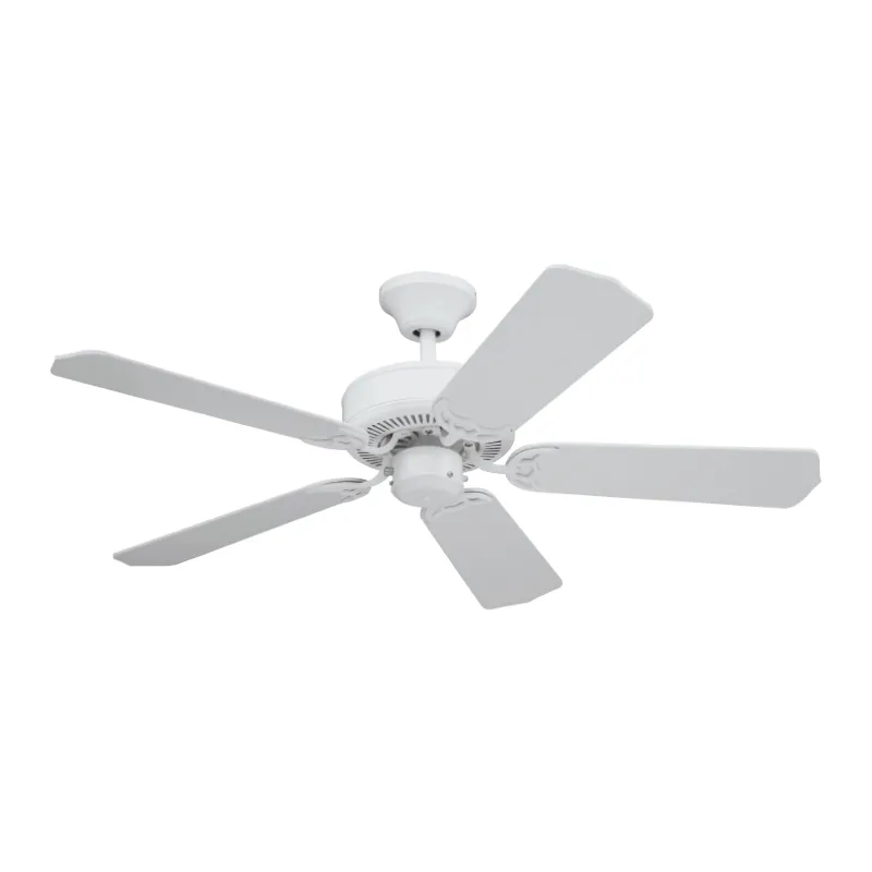 BOSTON BAY CEILING FAN 5BD52WH WHITE PLYWOOD