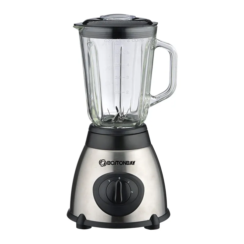 BOSTON BAY BLENDER YT-4677AG BLACK STAINLESS STEEL