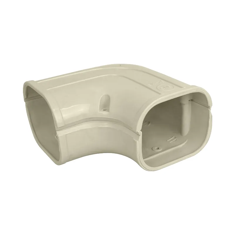 POP AIRCONDITION DUCT SK24 WHITE PLASTIC ELBOW