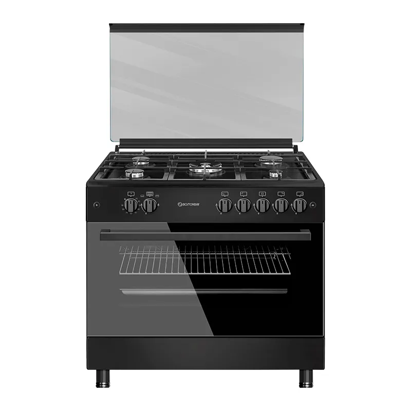 +GAS RANGE BOSTON BAY GRBB0820/9605G2-BL 90X60CM BLK
