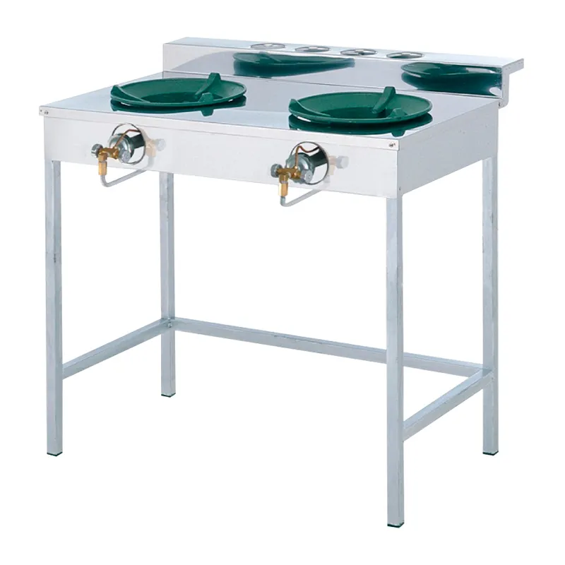 +GAS STOVE LUCKY FLAME SA-820 WITH STAND 2-BURNER