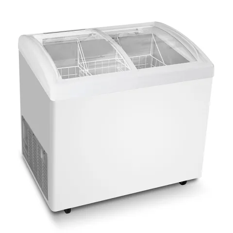 BOSTON BAY CHEST FREEZER CFBC-0221-256 WHITE ABS PLASTIC