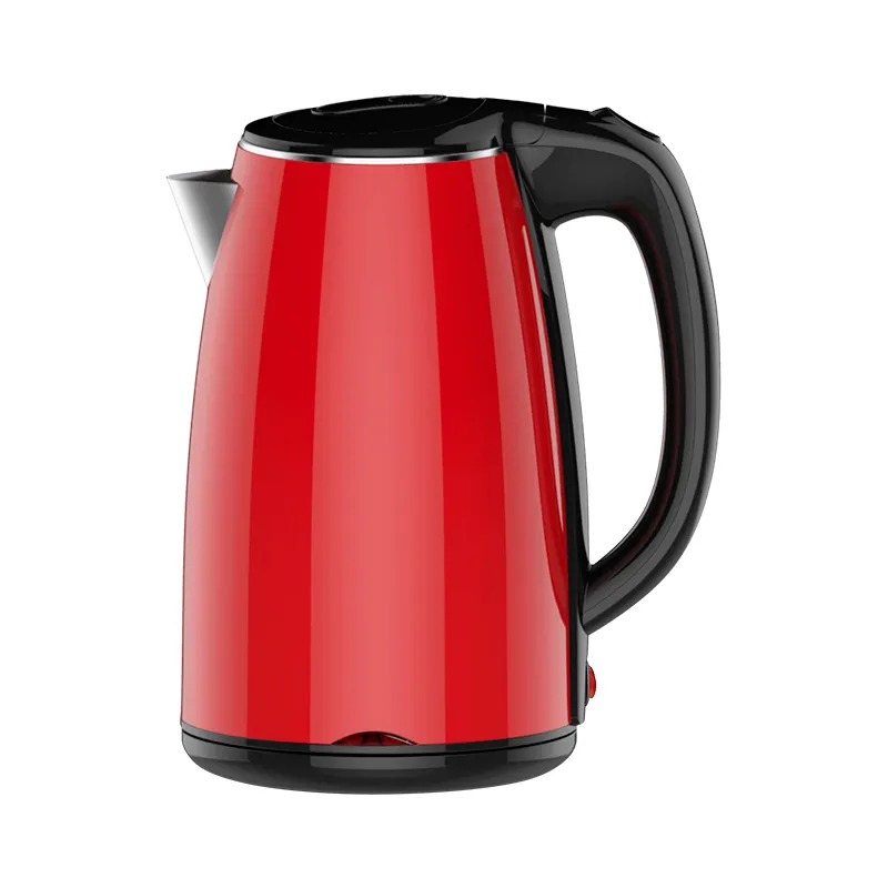 BOSTON BAY KETTLE KBG-D10621 RED STAINLESS STEEL 304 1800W ELECTRIC