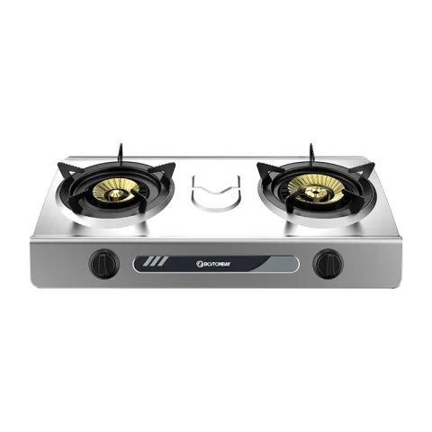 BOSTON BAY GAS STOVE 2-03SRC STAINLESS STEEL STAINLESS STEEL 2 BURNERS