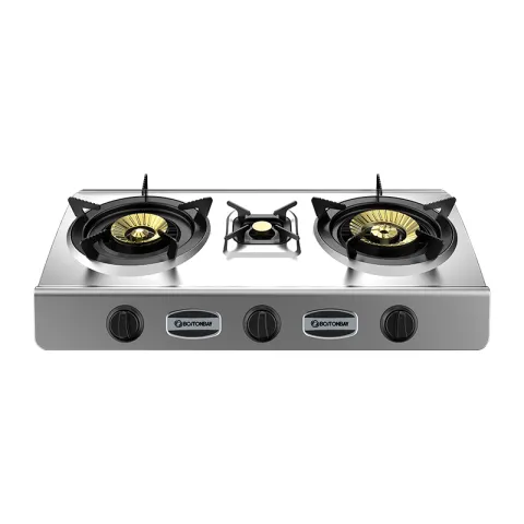 BOSTON BAY GAS STOVE 3B-01SRC-1 3 BURNERS