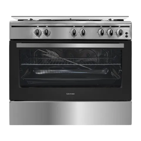 BOSTON BAY GAS RANGE GBS0723-9060FS INOX INOX 90CM SEMI PROFESSIONAL