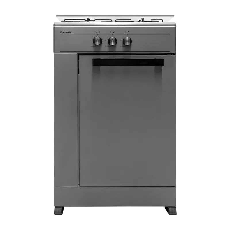 BOSTON BAY GAS RANGE GBS0723-5050BC INOX INOX 50CM WITH TANK/GASUL STORAGE