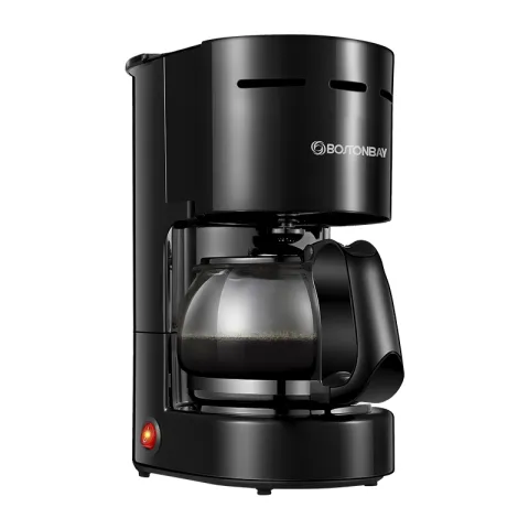 BOSTON BAY COFFEE MAKER CMBH1023-306 BLACK PLASTIC, GLASS , SILICON, ALUM ALLOY 600W 0.65L