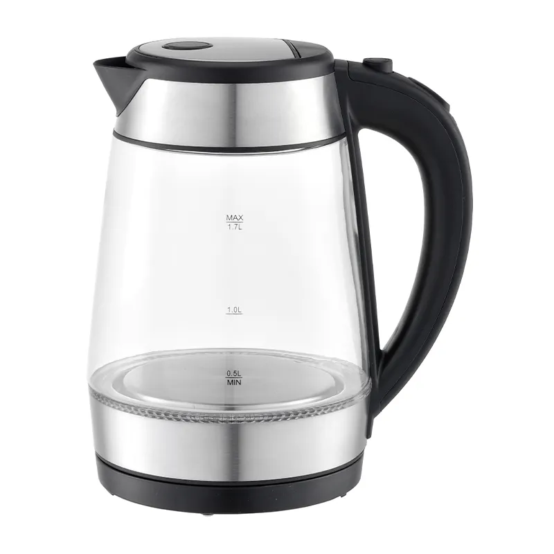 BOSTON BAY KETTLE KBG0524-710 TRANSPARENT PLASTIC, STAINESS STEEL 1500W 1.7L 1.7L GLASS