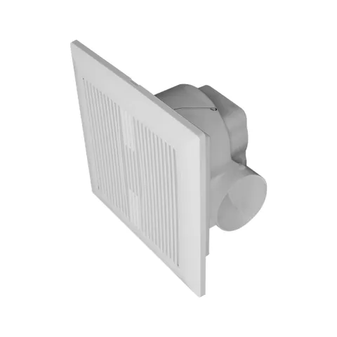 BOSTON BAY EXHAUST FAN EFBW24-10-BPT12-14D3 WHITE ABS PANEL & PP HOUSING 30W CEILING TYPE