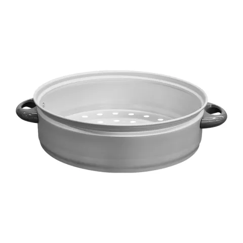 BOSTON BAY STEAMER RCSB0825-RC-3P08 GREY ALUMINUM 1.8L RICE COOKER CIRCLE