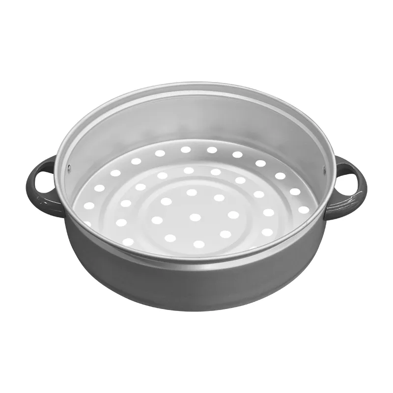 BOSTON BAY STEAMER RCSB0825-RC-3P08 GREY ALUMINUM 1.8L RICE COOKER CIRCLE