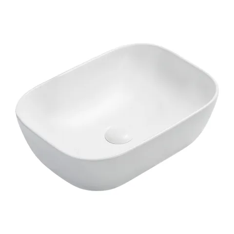 LA FONZA LAVATORY MESTRE LLP1024-78105MW MATTE WHITE CERAMIC CLASS A COUNTER TOP