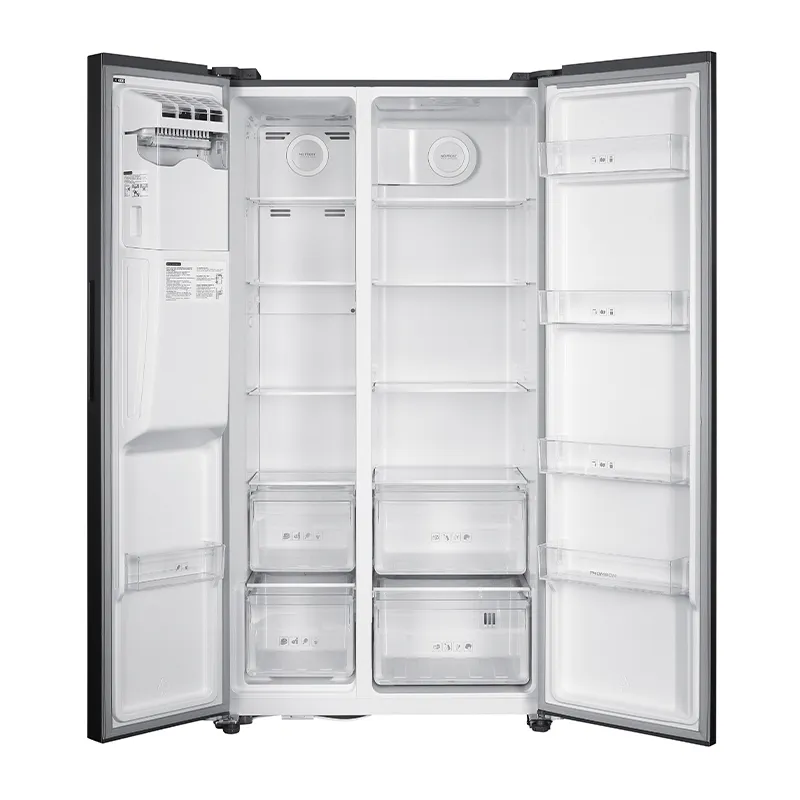BOSTON BAY REFRIGERATOR RBH18.1-0225-FF2-69IM GREY 150W INVERTER W/ICE MAKER & WATER DISPENSER