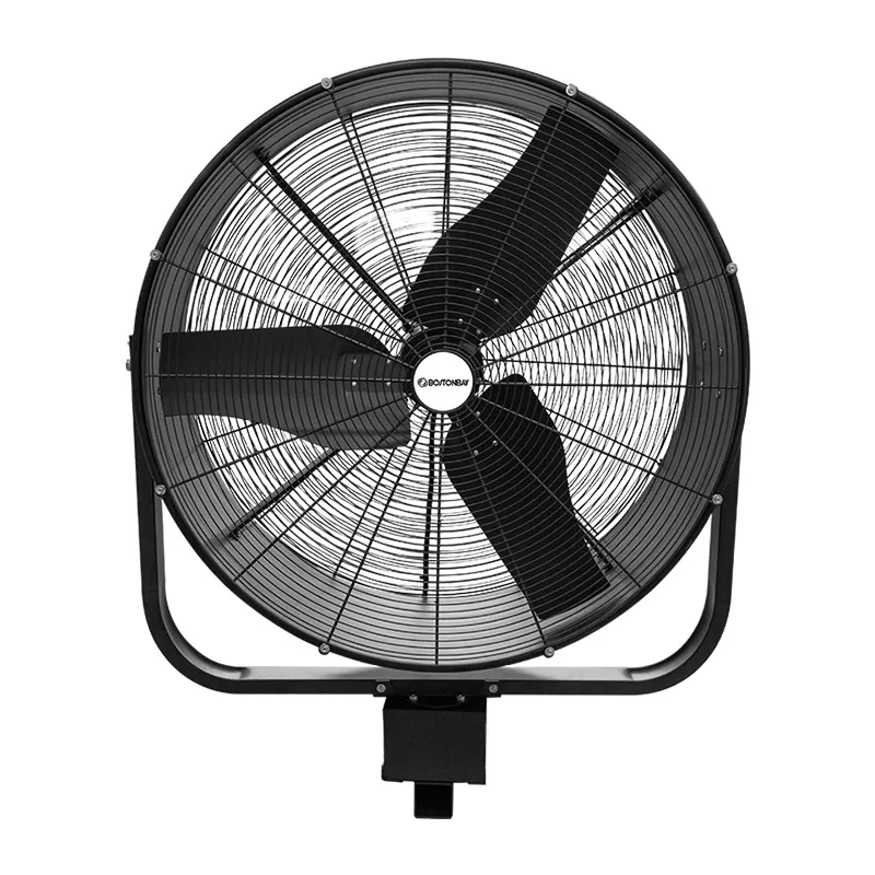 BOSTON BAY DRUM FAN DFBWT0725-HVF-90LW BLACK FULL METAL 650W WALL TYPE