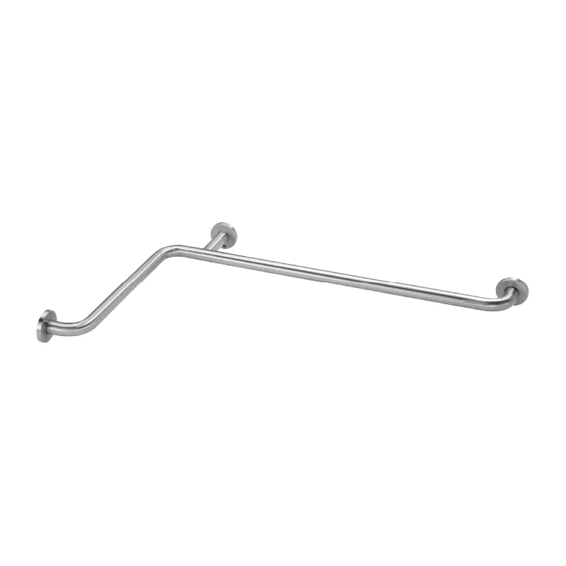 LA FONZA SAFETY HANDRAIL LB0A1599C10-12-DEC POLISHED S.ST. STAINLESS STEEL 304 CORNER ANGLED GRAB BAR
