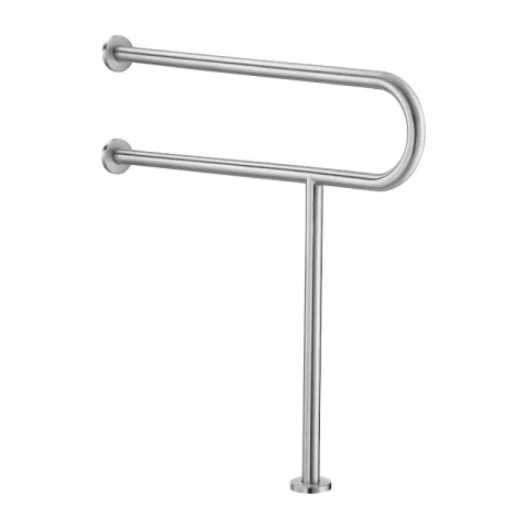 LA FONZA SAFETY HANDRAIL LB0A1599F10-12-DEC POLISHED S.ST. STAINLESS STEEL 304 U-SHAPE HANDICAP GRAB BAR