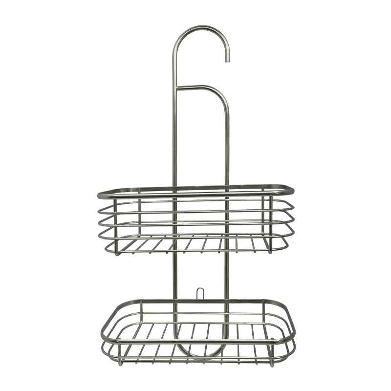 SHOWER CADDY LA FONZA SCLF0120-BR12017B SATIN NICKLE