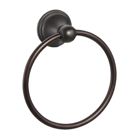 LA FONZA TOWEL RING L0009360-35-08-DEC BRUSHED NICKEL ZINC ALLOY, STAINLESS STEEL 201 DOUBLE