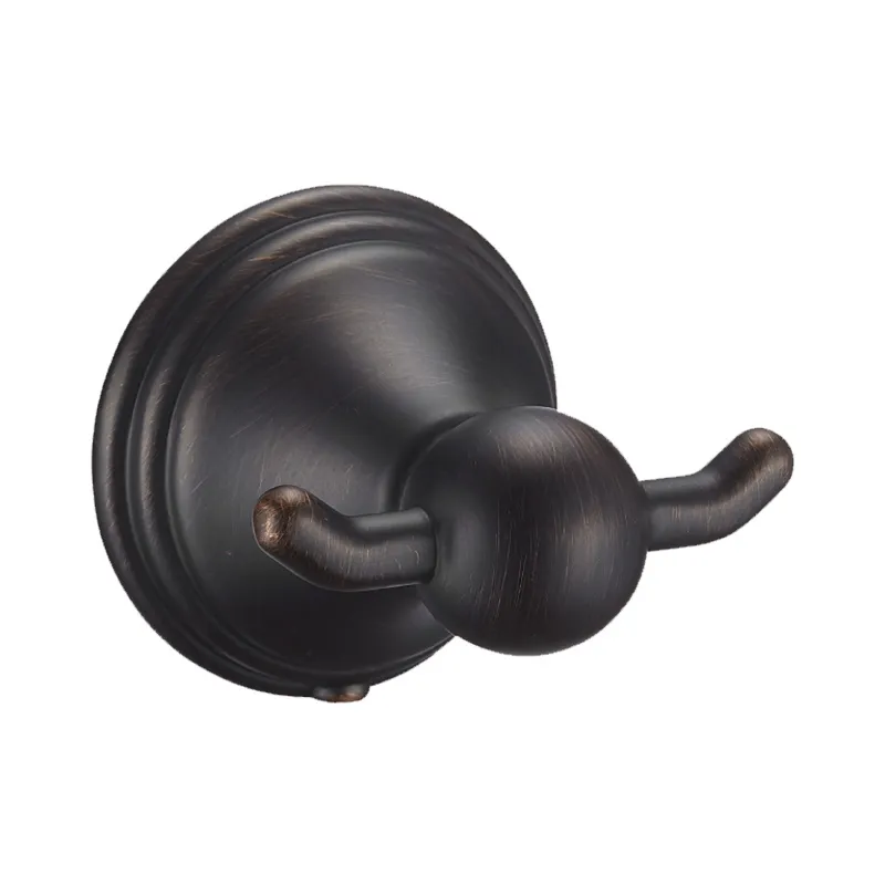 LA FONZA ROBE HOOK L0009353-35-08-DEC OIL RUBBERED BRONZE ZINC ALLOY WALL MOUNTED CLASSIC
