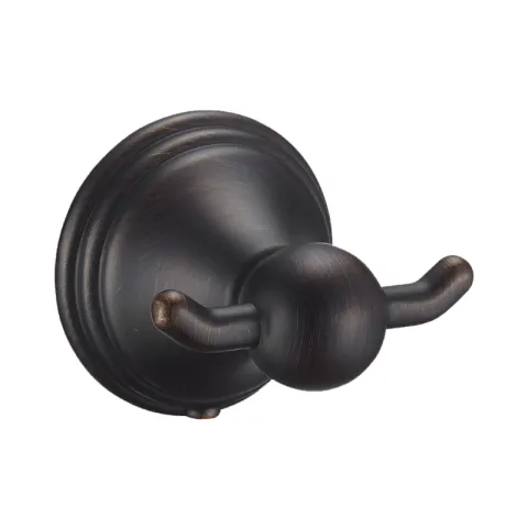 LA FONZA ROBE HOOK L0009353-35-08-DEC OIL RUBBERED BRONZE ZINC ALLOY WALL MOUNTED CLASSIC