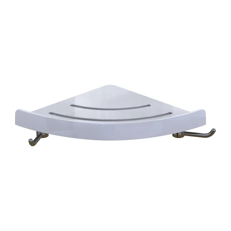 LA FONZA CORNER SHELF G60315-W WHITE ABS INDOOR TRIANGLE