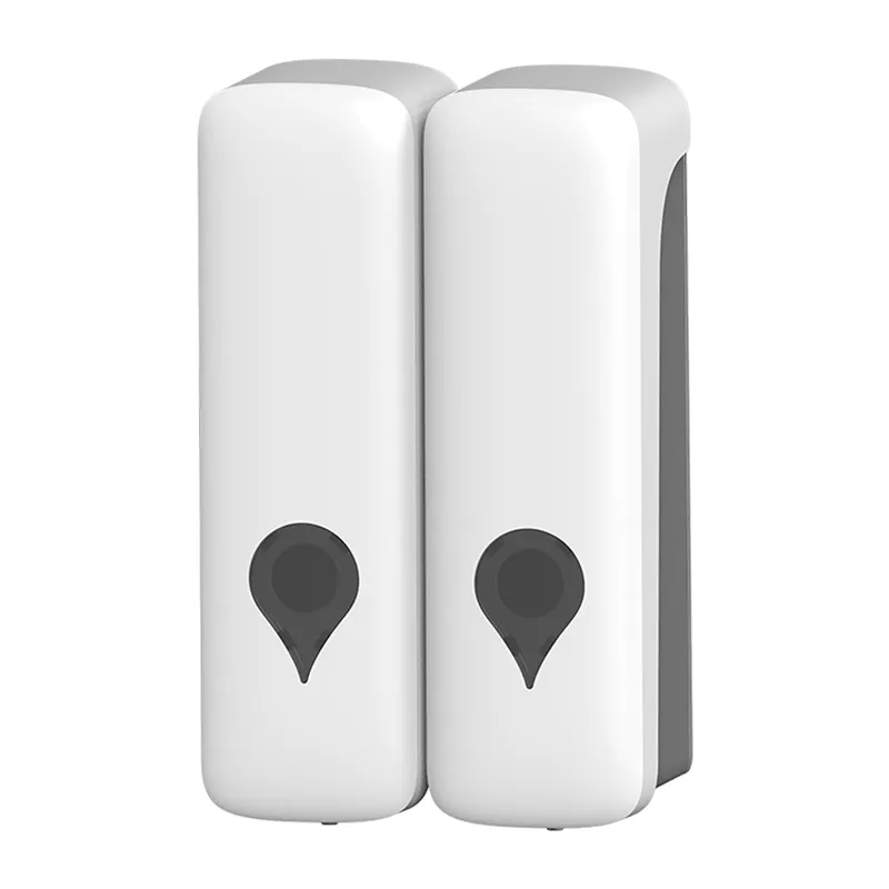 LA FONZA SOAP DISPENSER SLC0624-CD-2588A WHITE ABS 200ML MANUAL DOUBLE