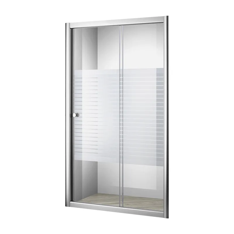 RAVONI SHOWER DOOR LA24-006 GLASS SHOWER ENCLOSURE