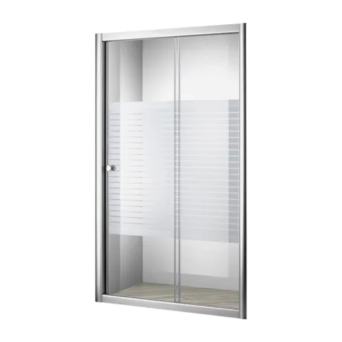 RAVONI SHOWER DOOR LA24-006 GLASS SHOWER ENCLOSURE