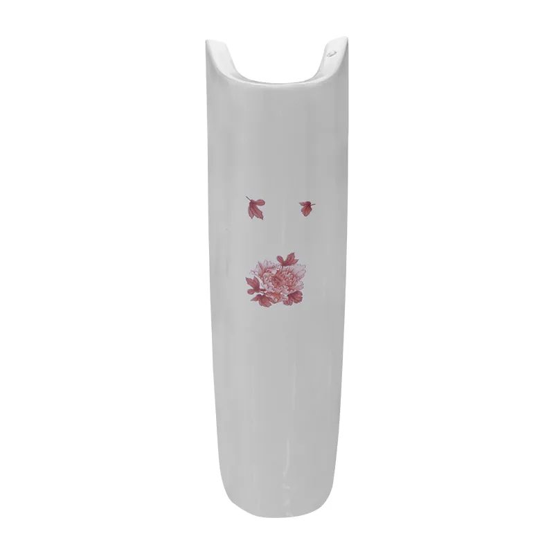 LA FONZA PEDESTAL RED CERAMIC