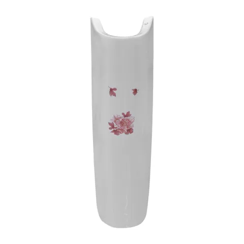 LA FONZA PEDESTAL RED CERAMIC