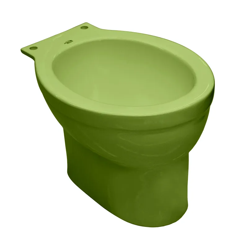 PHILIPPINE STANDARD BOWL PS0016 APPLE GREEN CERAMIC Pail Flush PLAIN