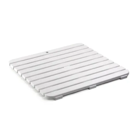 TATAY SHOWER PLATFORM 5530001 WHITE POLYPROPYLENE ANTI-SLIP