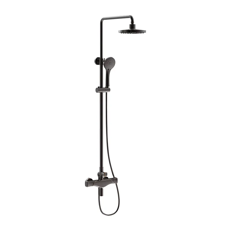 RAVONI SHOWER COLUMN SCR721-1001 BRASS BRASS BATHROOM ROUND
