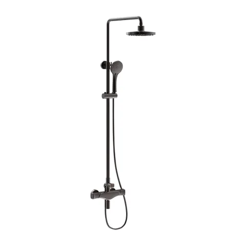RAVONI SHOWER COLUMN SCR721-1001 BRASS BRASS BATHROOM ROUND