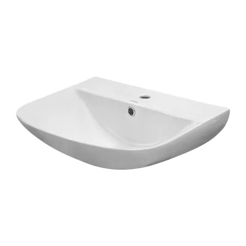 LA FONZA LAVATORY FAENZA LLH0622-HSL406 WHITE PORCELAIN WALL MOUNT PLAIN