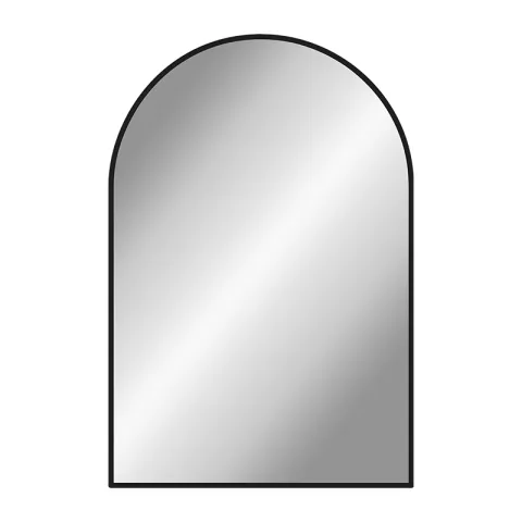 SIMEX MIRROR OLIVIA MSI1122-2808WB BLACK ALUMINUM WALL MOUNTED ARC