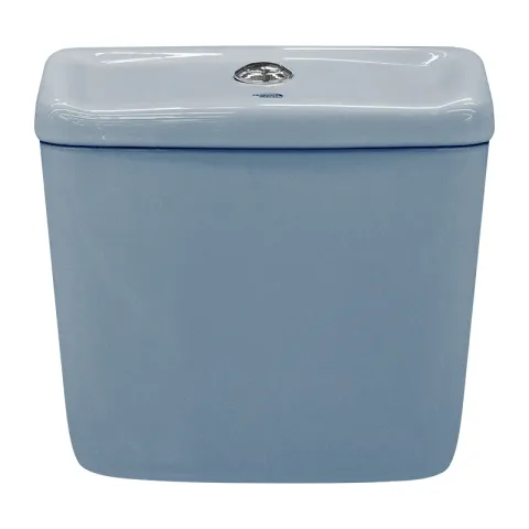 PHILIPPINE STANDARD TANK CORON 815 PASTEL BLUE CERAMIC 6 LITER PER FLUSH 2PC PLAIN
