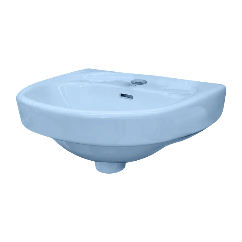 PHILIPPINE STANDARD LAVATORY CORON P02 PASTEL BLUE CERAMIC ROUND