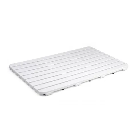 TATAY SHOWER PLATFORM 5530101 WHITE POLYPROPYLENE SQUARE