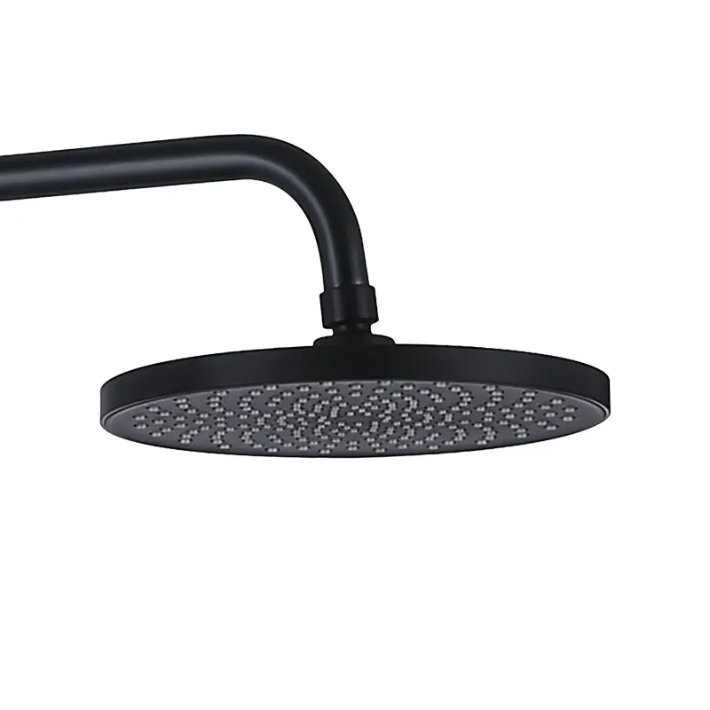 RAVONI SHOWER COLUMN SRT0324-LFAT2005-BK MATTE BLACK BRASS BATH & SHOWER SET