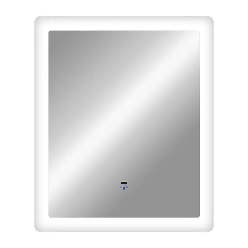 SIMEX MIRROR MSN0824-LED-1010 SILVER IRON FRAME 12W LED WITH FRAME VERTICAL