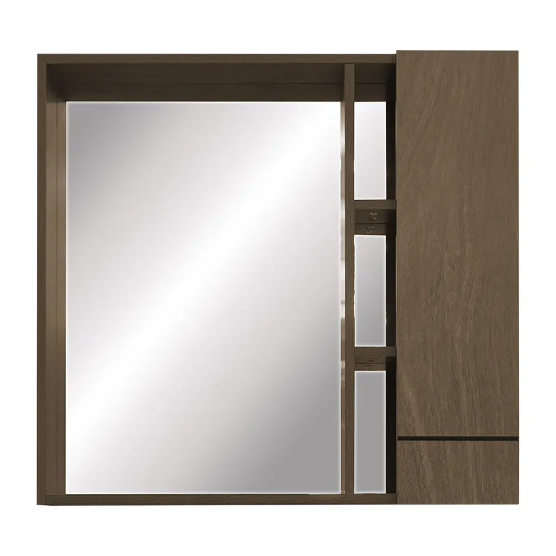 LA FONZA MIRROR CABINET CALYPSO MLB1024-TG008-80 GRAY PLYWOOD, GLASS WITH SHELF RECTANGULAR