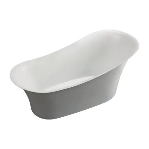 LA FONZA BATHTUB HERA BLS1124-SP1860-17 WHITE ACRYLIC 170 LITERS ULTRA THIN RIM ART SHAPE