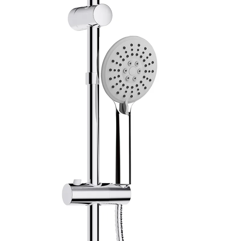 LA FONZA SHOWER COLUMN SLJ1224-L36202 CHROME SUS201 3 FUNCTION ROUND RAIN SHOWER